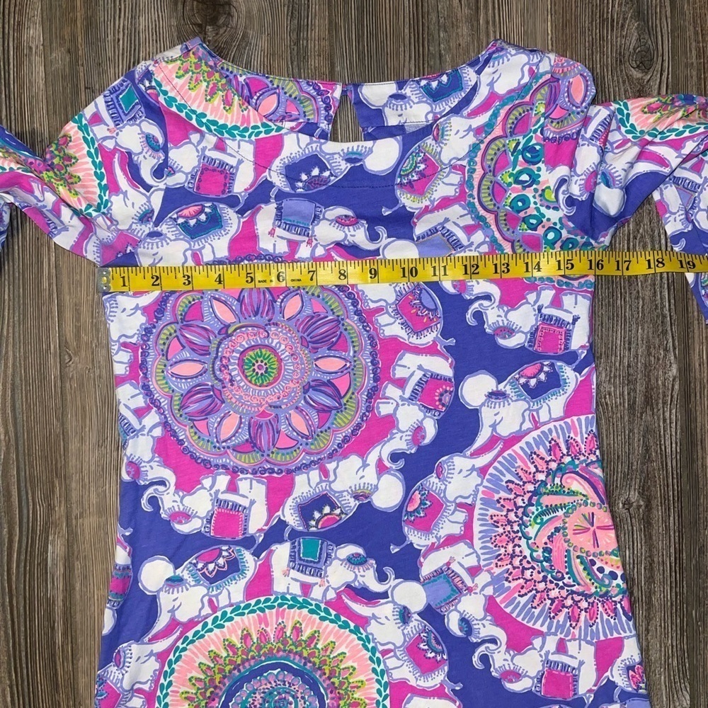 Lilly Pulitzer Bay Dress Play That Trunky Music - Picture 11 of 13